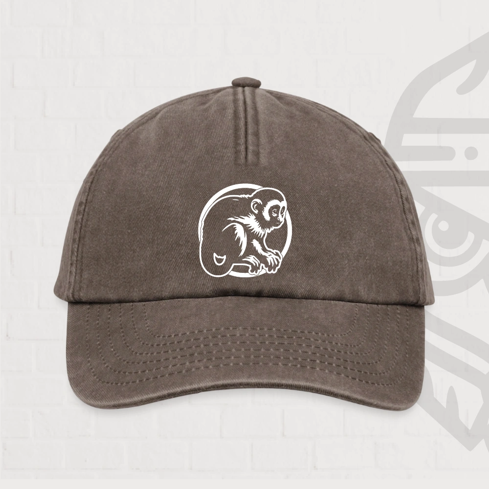 Singe Casquette Vintage
