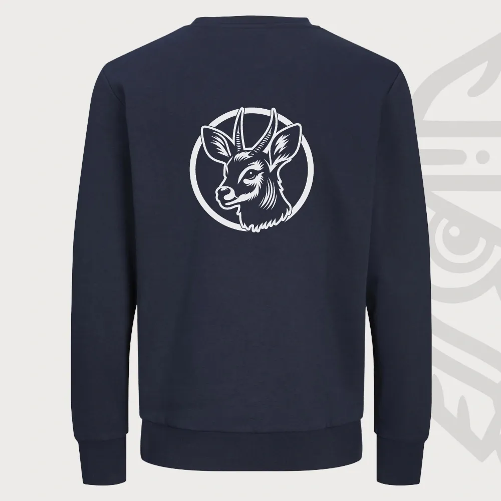 Navy back