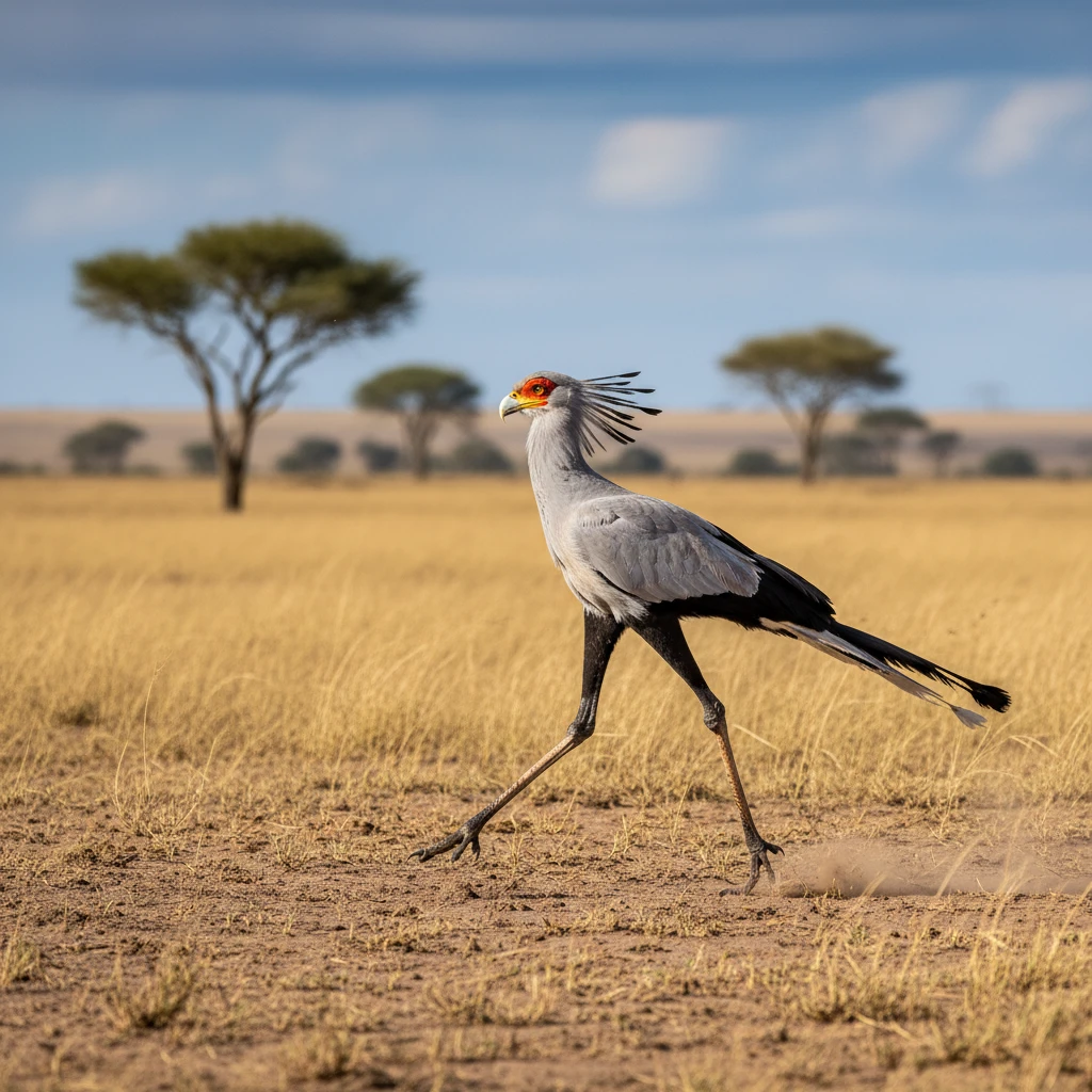 Secretarisvogel