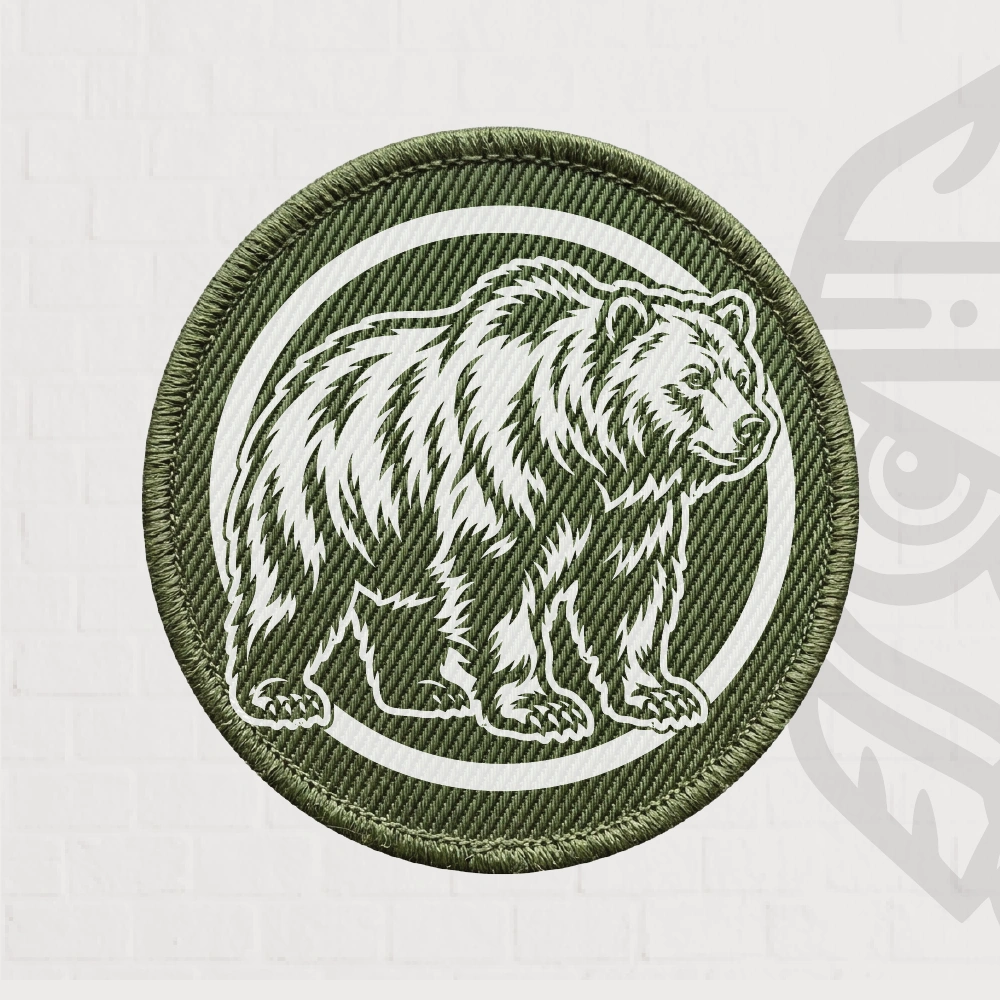 Grizzly Écusson