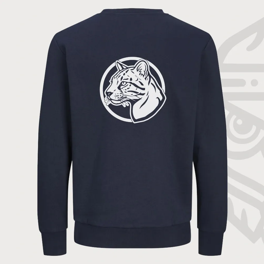 Navy back