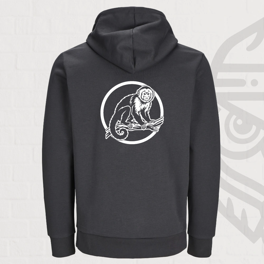 Kapucijnaap Hoodie – afbeelding 3