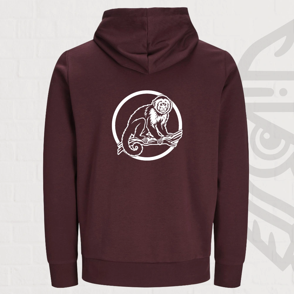 Kapucijnaap Hoodie – afbeelding 1