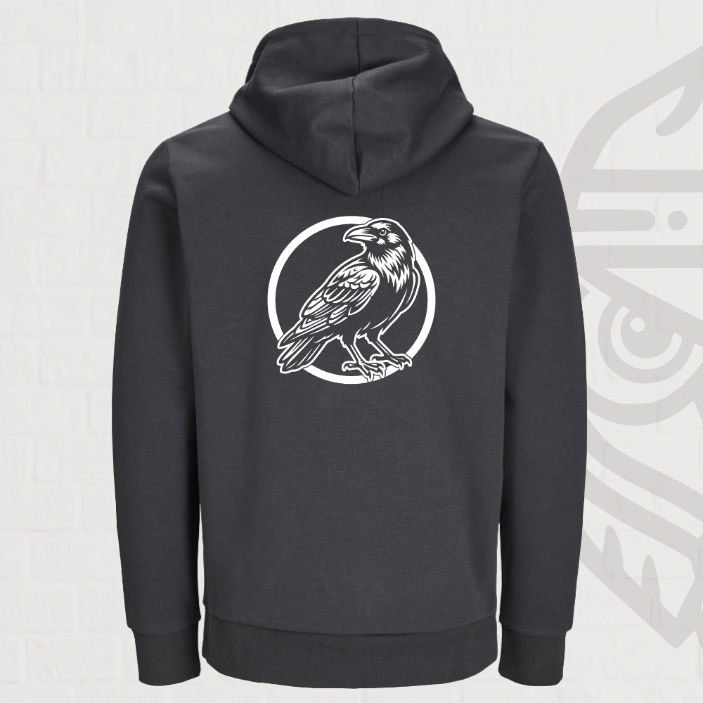 Kraai Hoodie – afbeelding 3