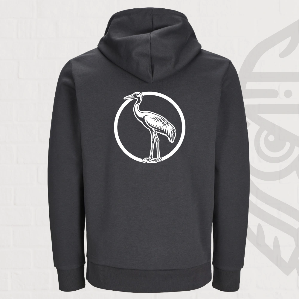 Kraanvogel Hoodie – afbeelding 3