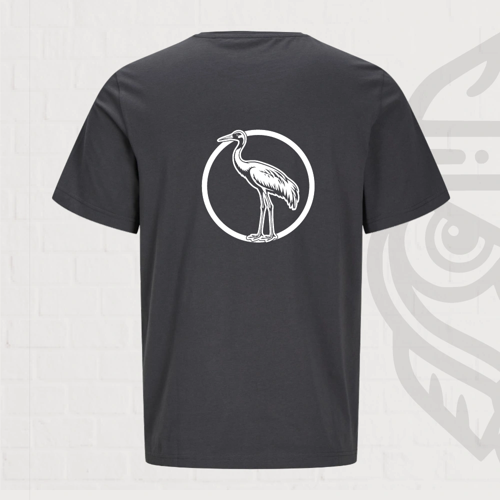 Kraanvogel Tshirt – afbeelding 3