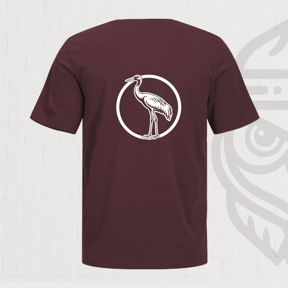 Kraanvogel Tshirt – afbeelding 1
