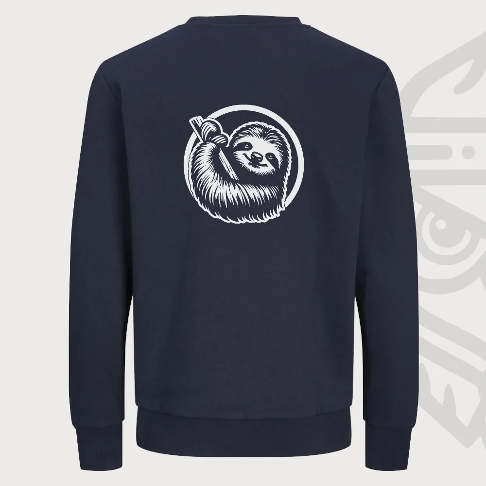 Navy back