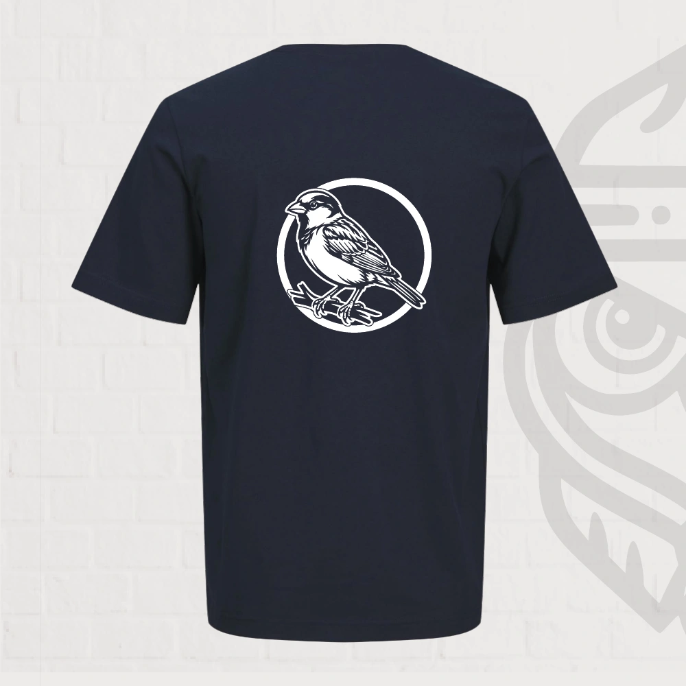 Moineau domestique T-shirt – afbeelding 7