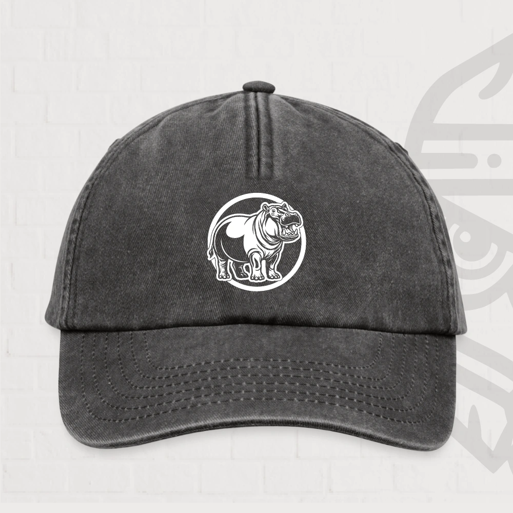 Nijlpaard Pet Vintage