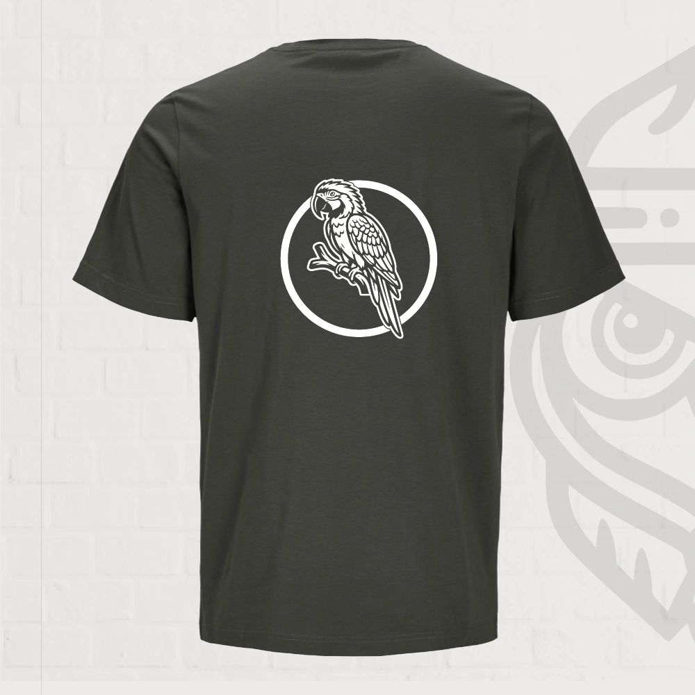 Papegaai Tshirt – afbeelding 5