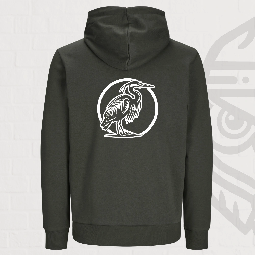 Héron cendré Hoodie – afbeelding 5