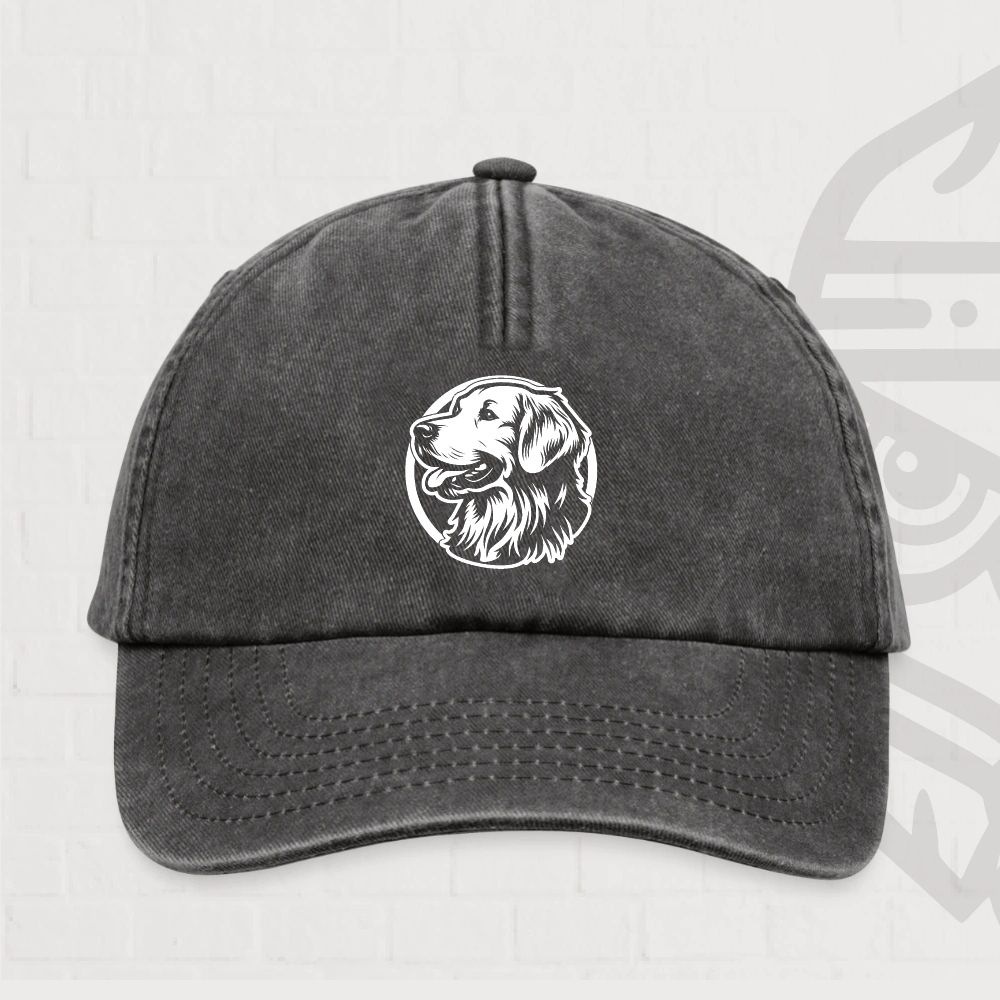 Golden retriever Casquette Vintage