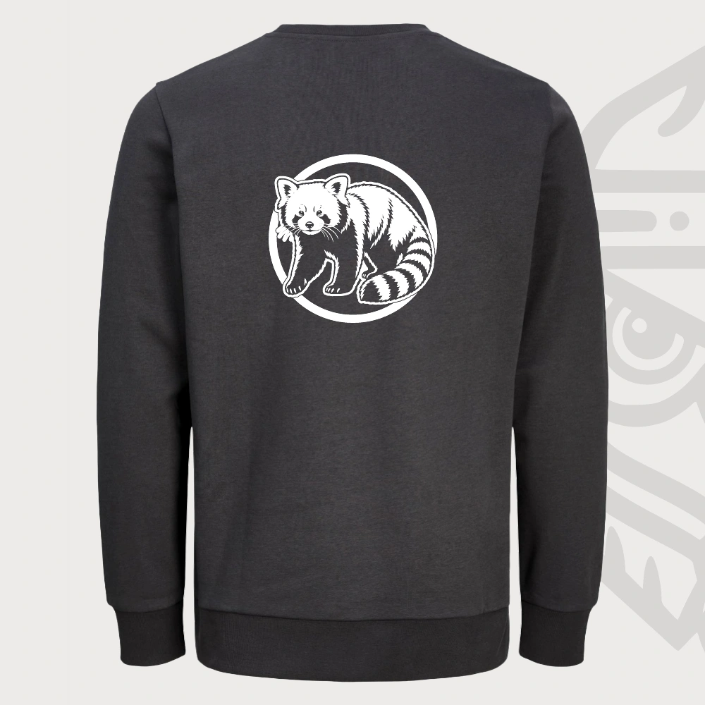 Rode Panda Sweater – afbeelding 3