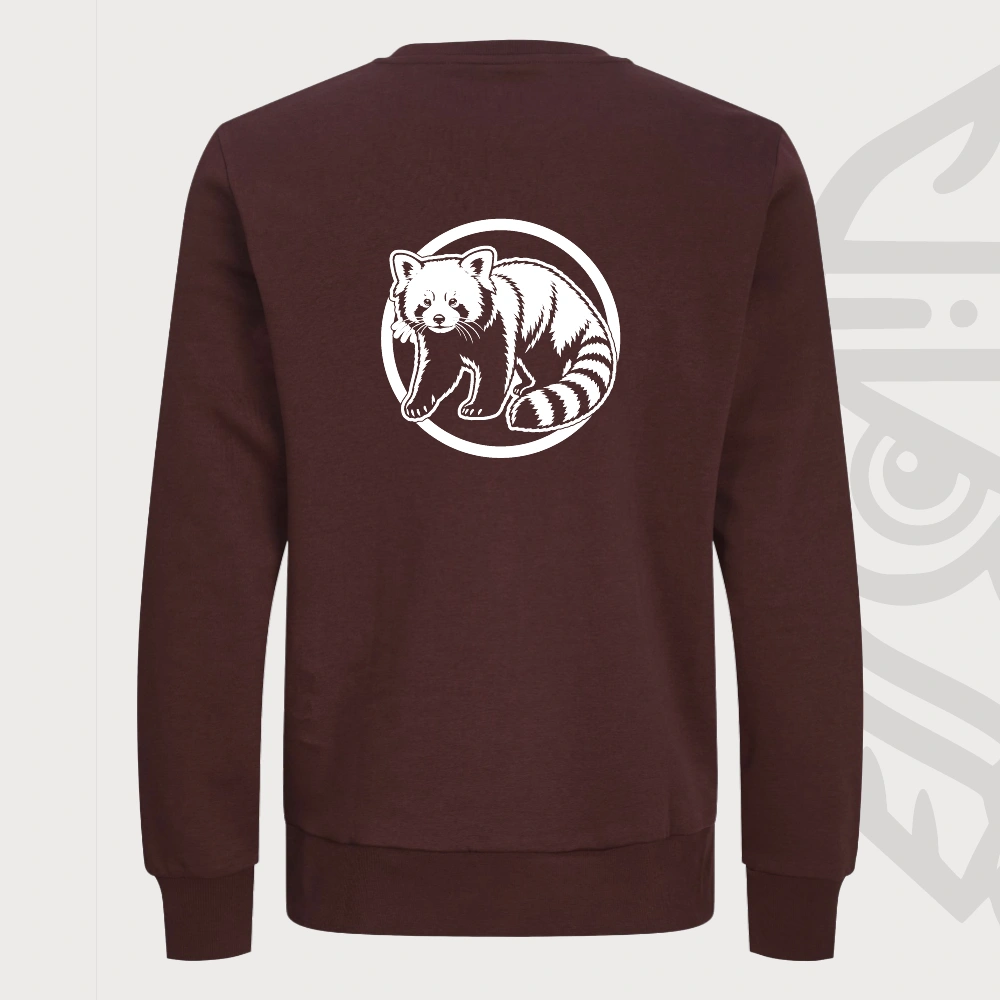 Rode Panda Sweater