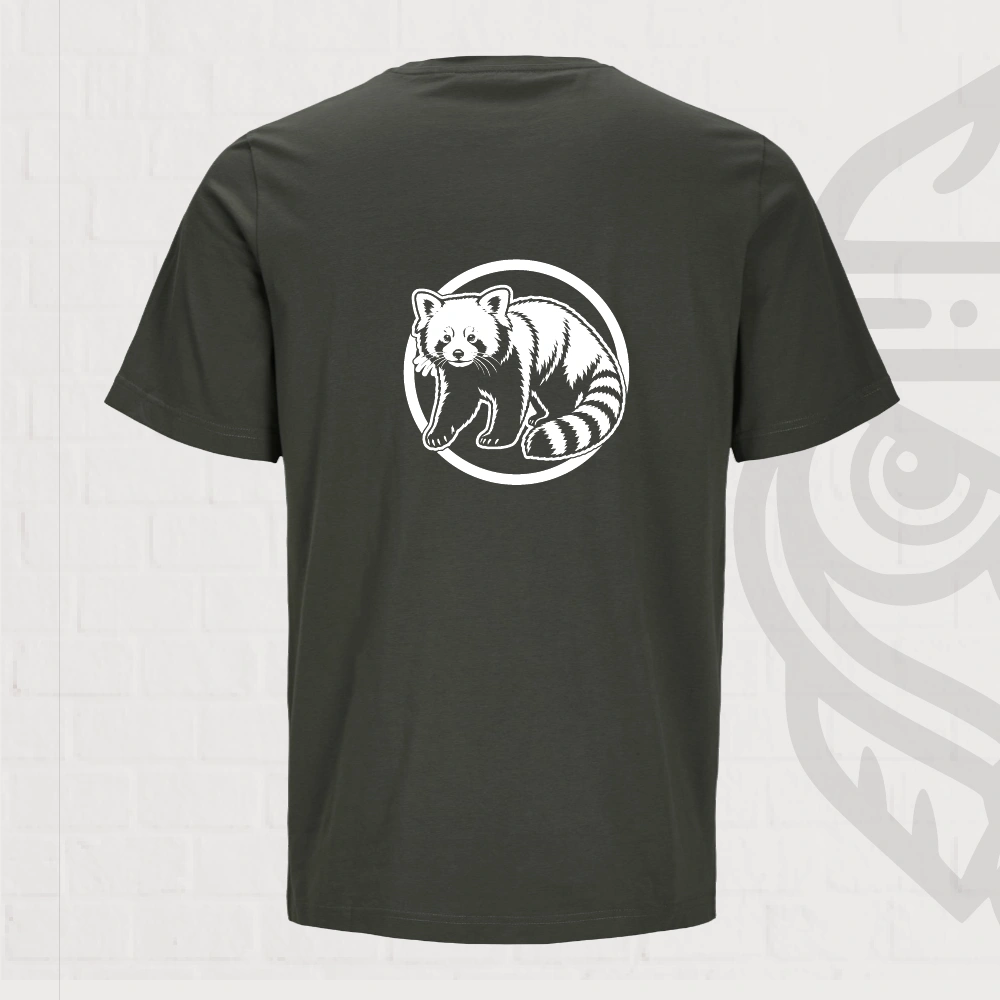 Rode Panda Tshirt – afbeelding 5