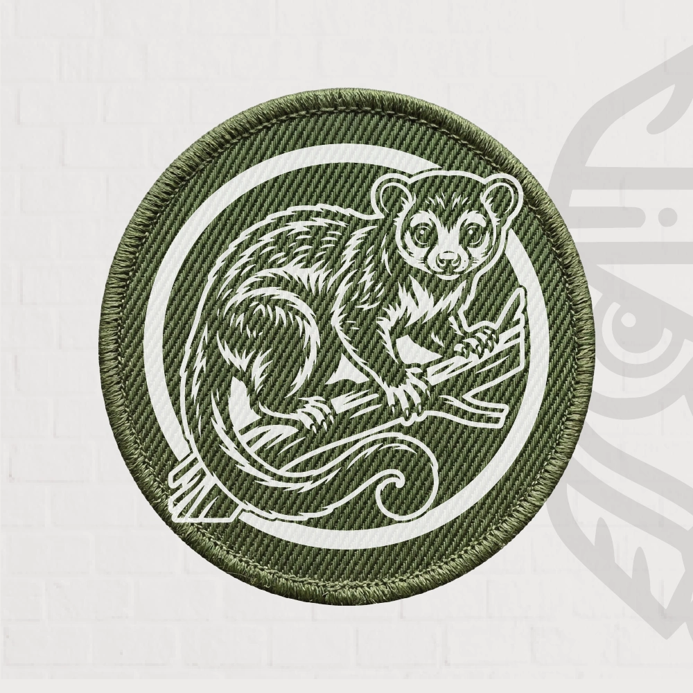 Rolstaartbeer Patch