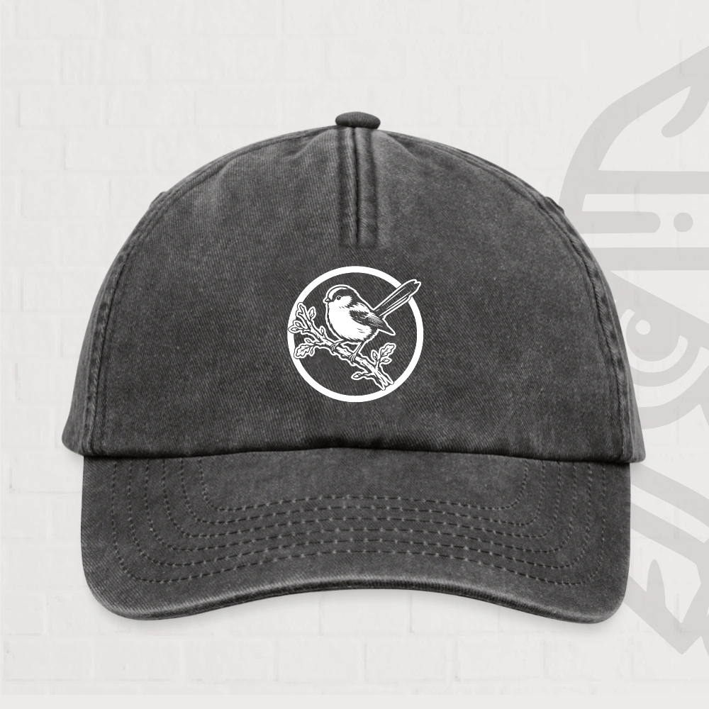 Mésange à longue queue Casquette Vintage