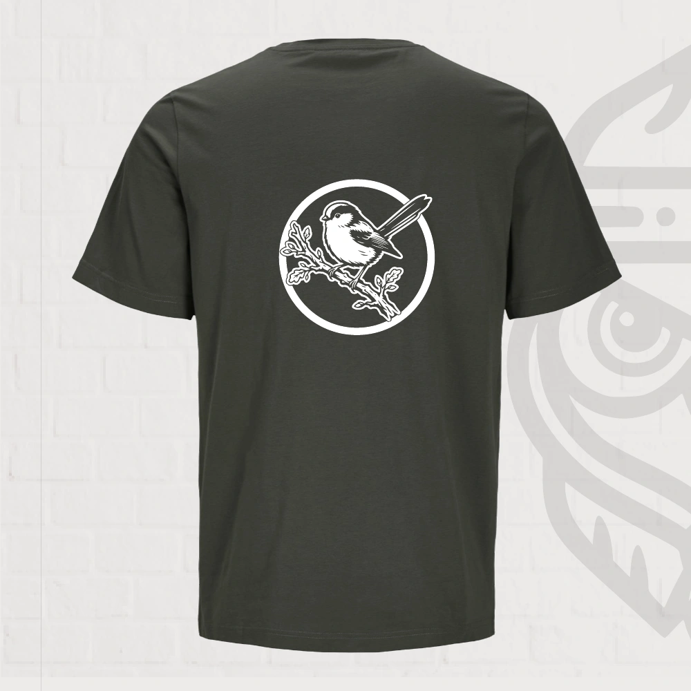 Mésange à longue queue T-shirt – afbeelding 5