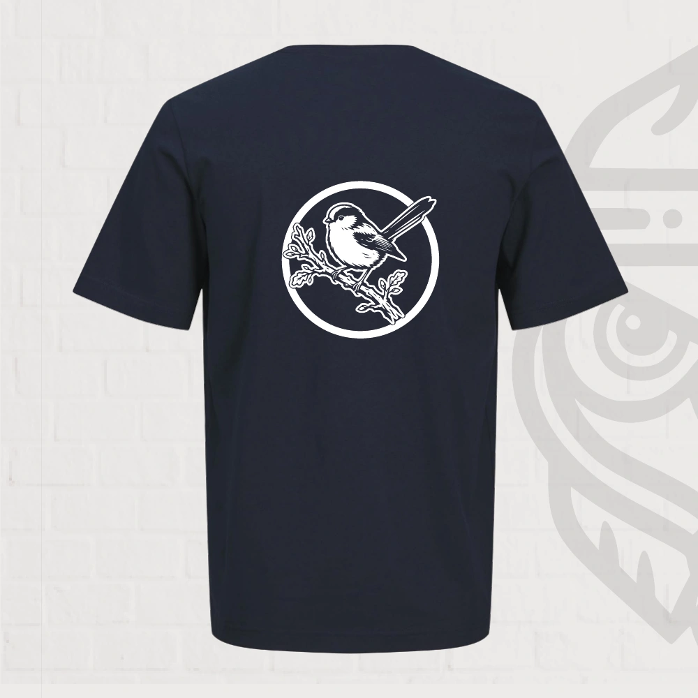 Mésange à longue queue T-shirt – afbeelding 7