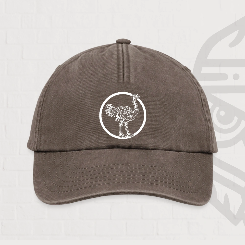 Autruche Casquette Vintage
